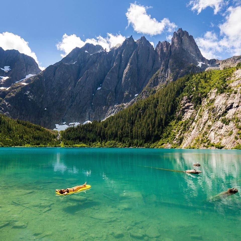 Strathcona Provincial Park On Vancouver Island