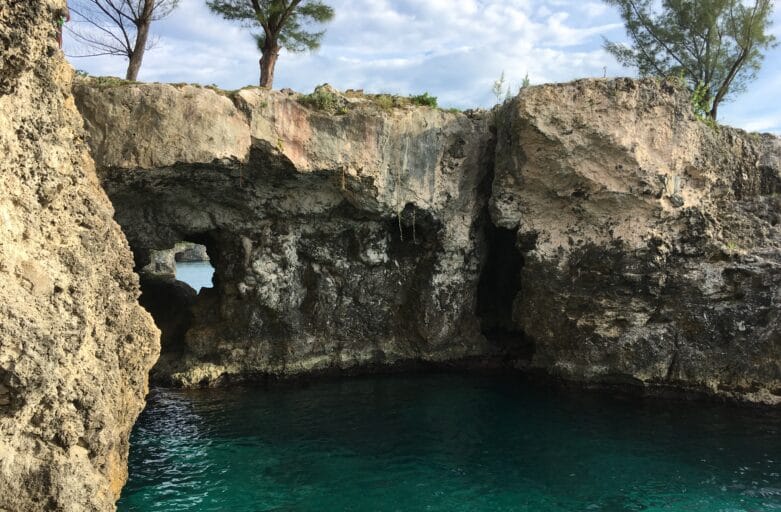 Cliff Diving In Negril