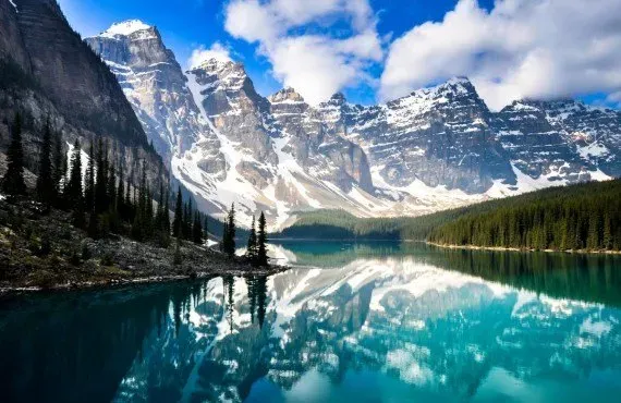 Fishing At Lake Louise