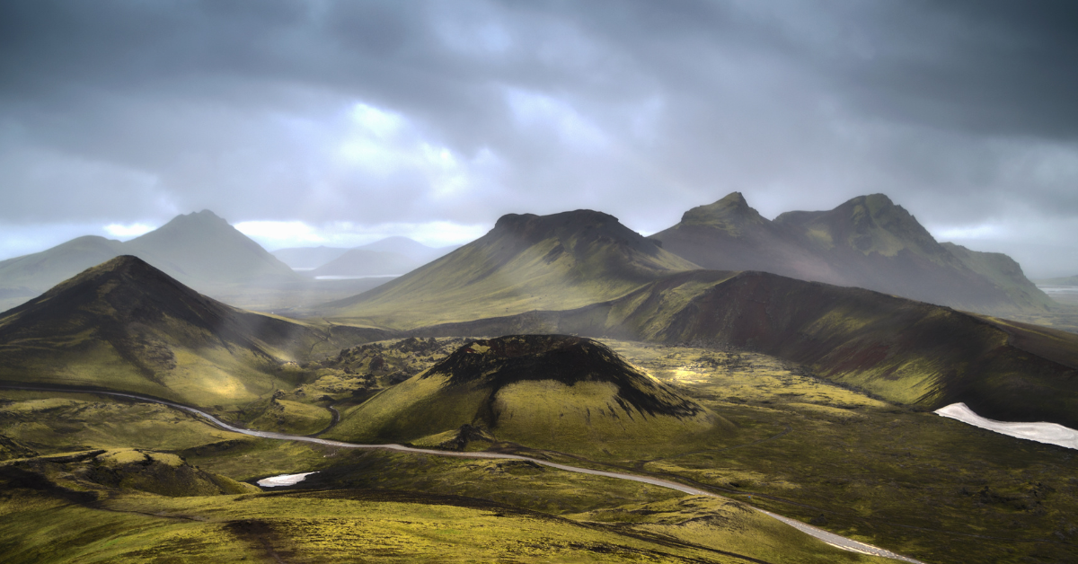 Iceland top attraction Landmannalaugar