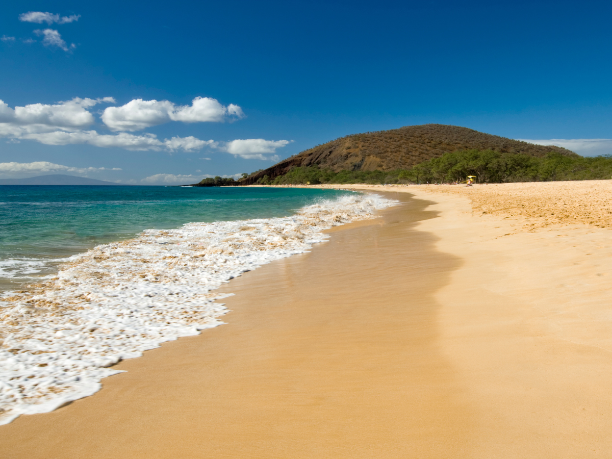 Makena Beach (Big Beach) in Maui, Hawaii