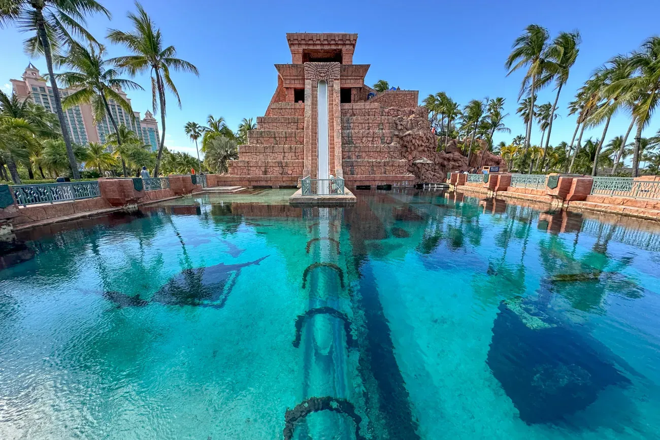 Shark Slide At Atlantis On Paradise Island, Bahamas