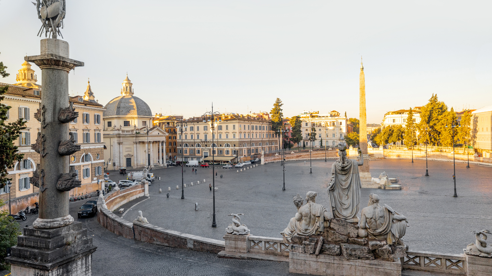 Piazza del Popolo in Rome