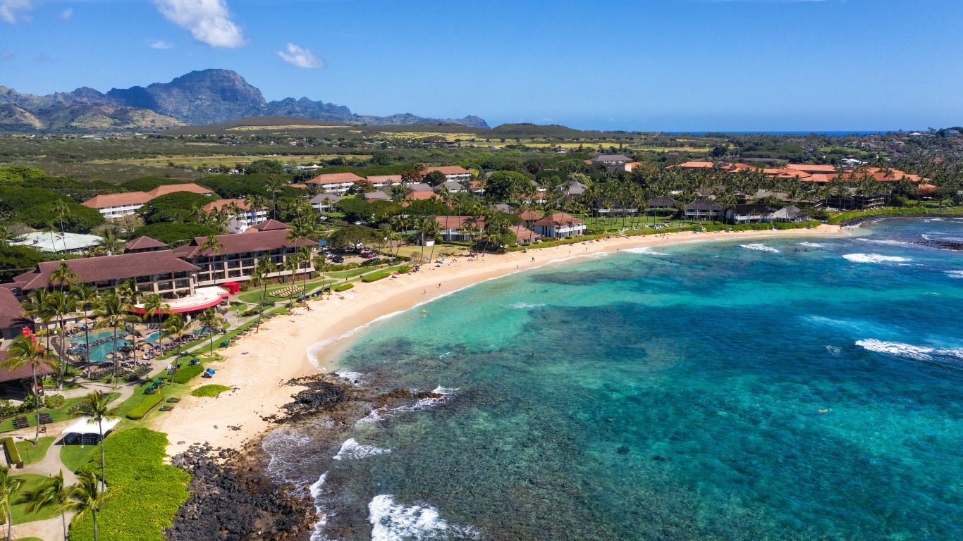 Poipu Beach Park - Poipu, Hawaii