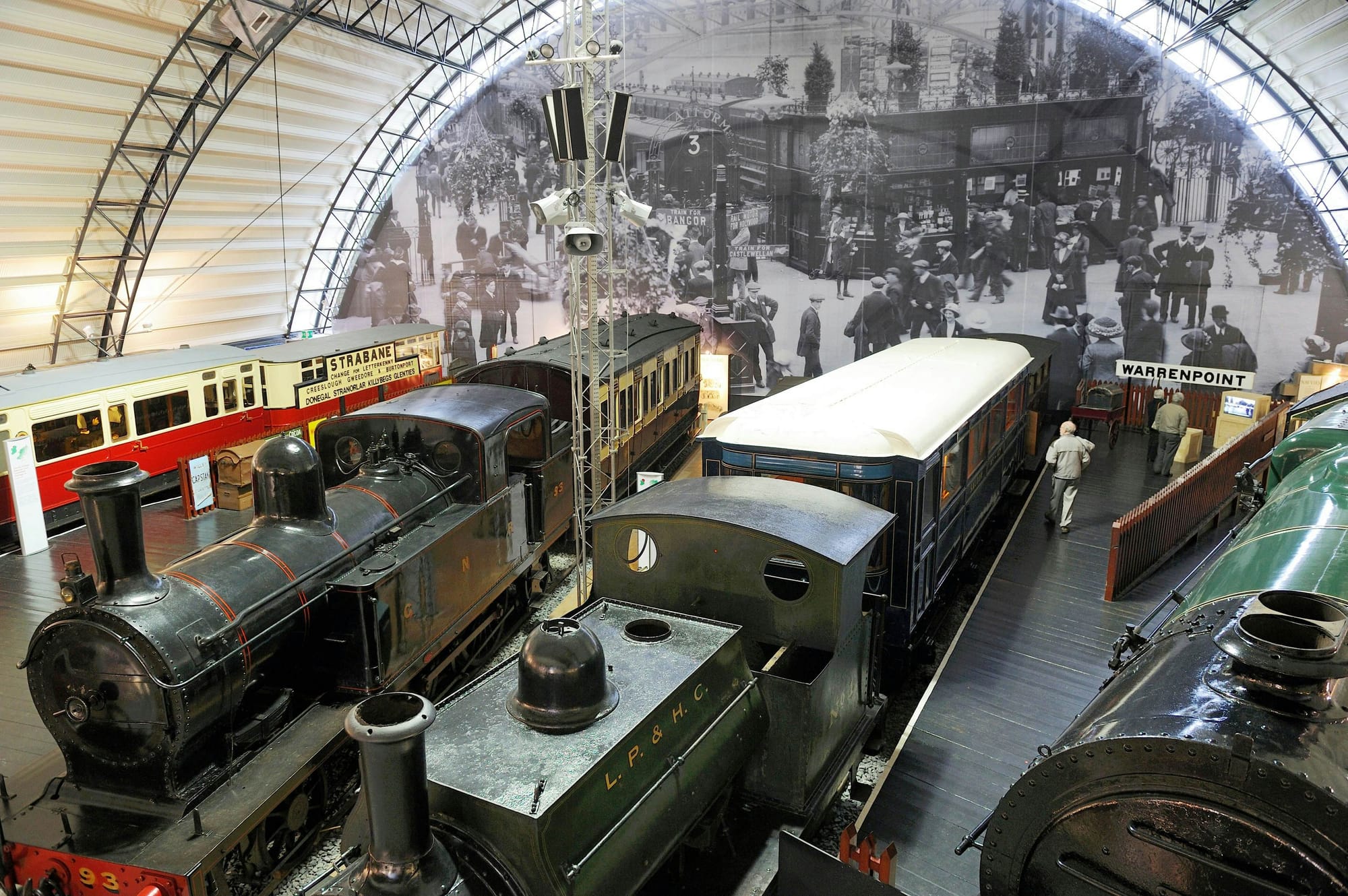 trains at the Ulster Folk & Transport Museum 