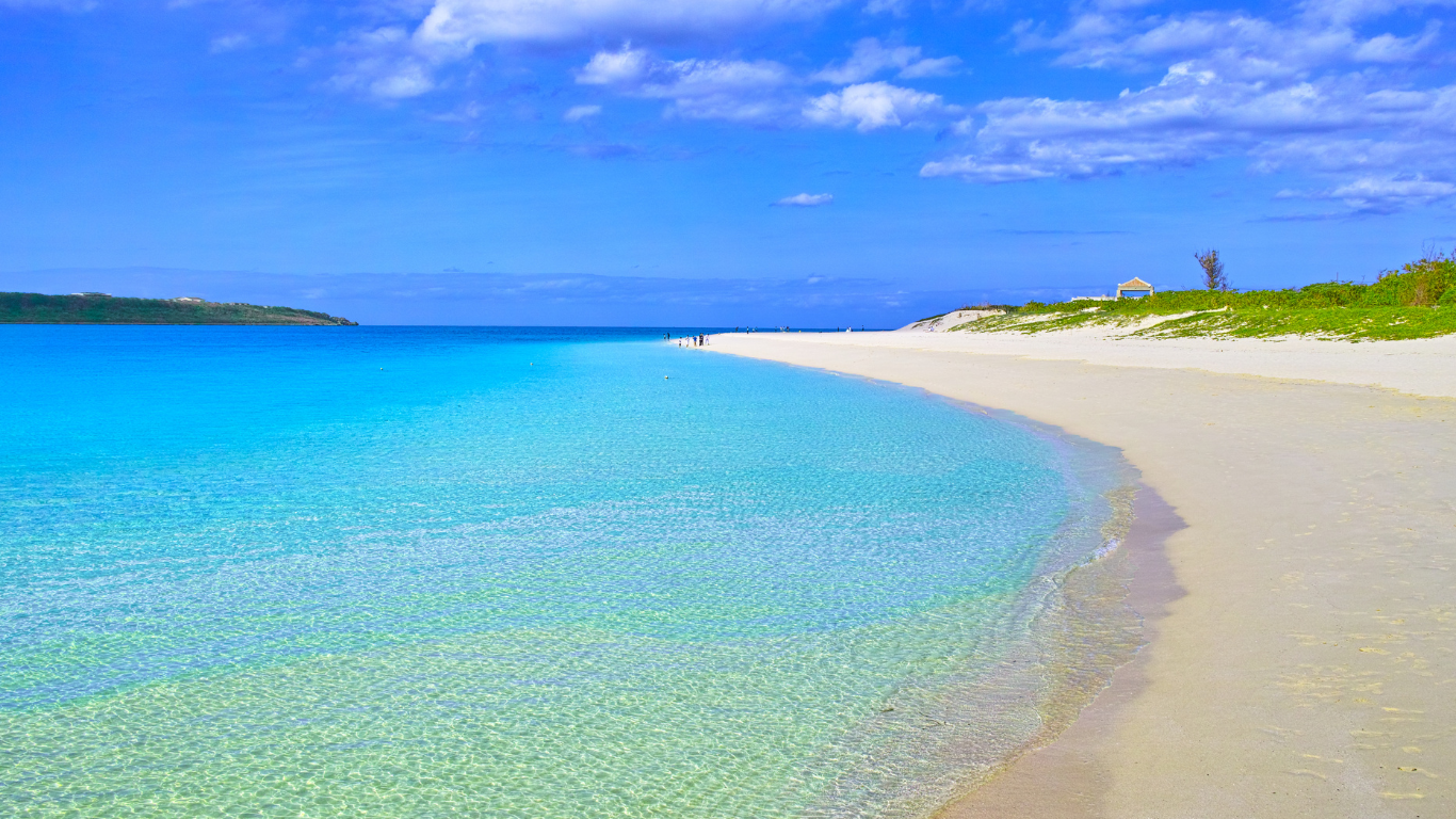 Yonaha Maehama Beach: Miyako Island, Okinawa