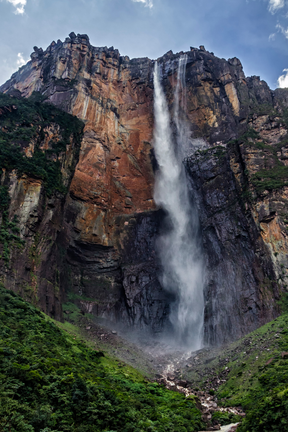 Angel Falls is the tallest Waterfall in the world located in South America