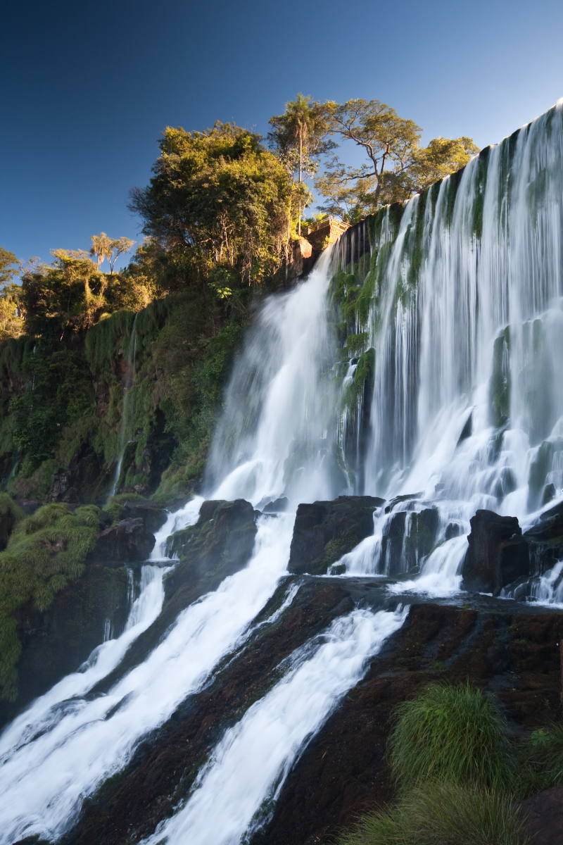 Another water fall at the park called Bossetti Falls that makes up part of Iguazu Falls. 