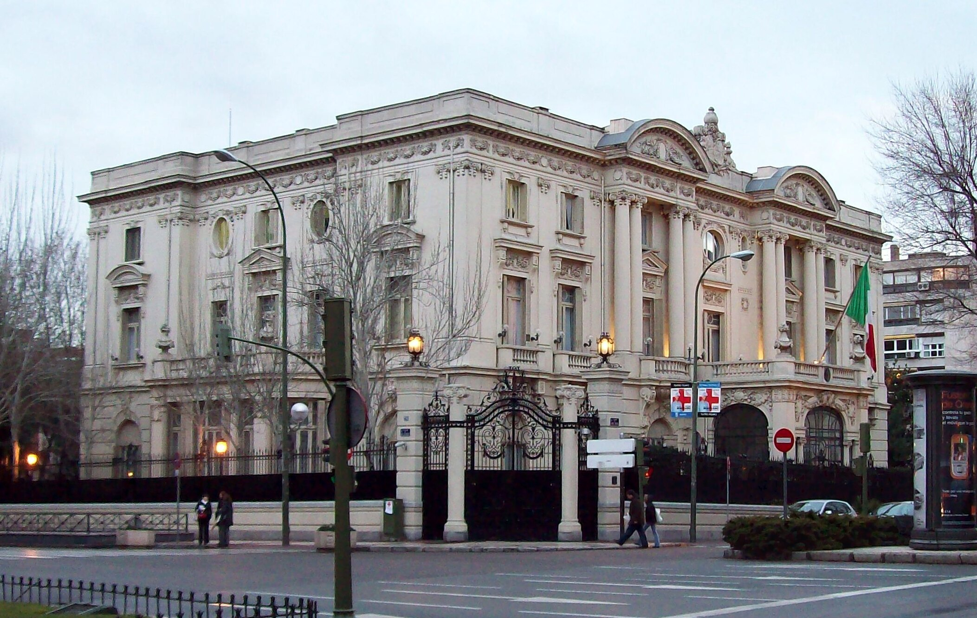 Castellana Neighborhood In Madrid's Salamanca District