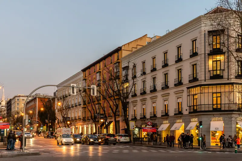 Goya Neighborhood In Madrid's Salamanca District