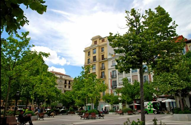 Almagro Neighborhood In Madrid