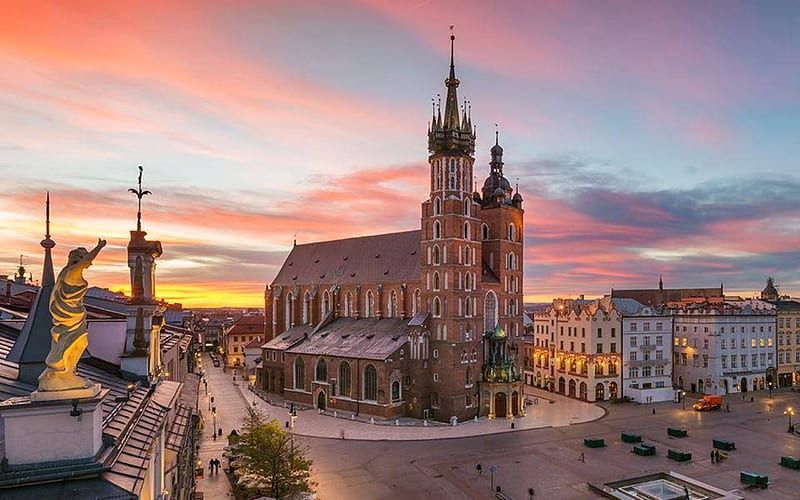 Cheap Flights To Krakow Poland $500's Round Trip
